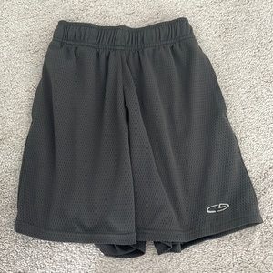 BOYS GRAY SHORTS (Champion) SIZE 6-7